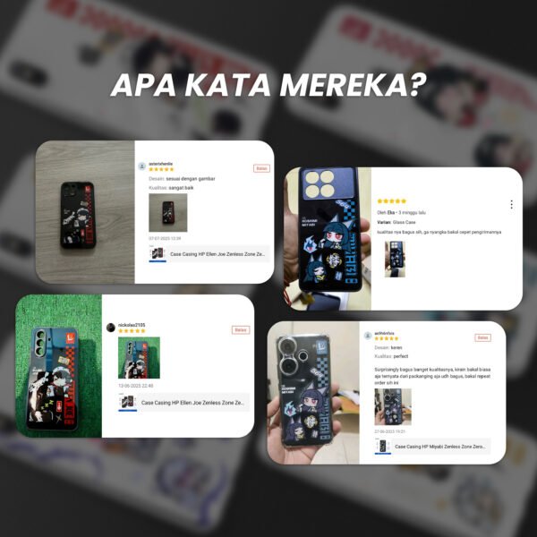 Mini Agent Series – Zenless Zone Zero Phone Case - Gambar 3