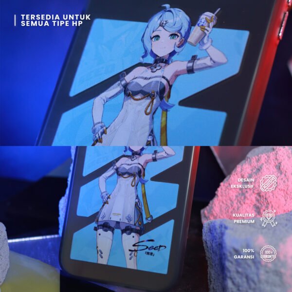 Seed Zenless Zone Zero Hologram Case - Gambar 2
